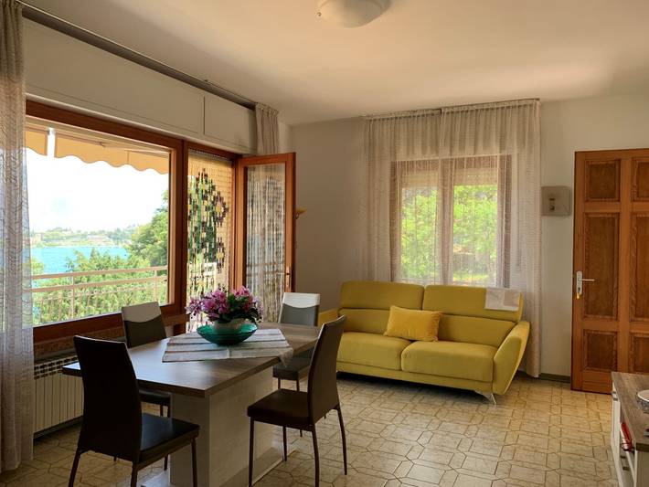 Ferienwohnung für 3 Personen, mit Balkon und Terrasse sowie Garten und Seeblick in Malcesine - 3