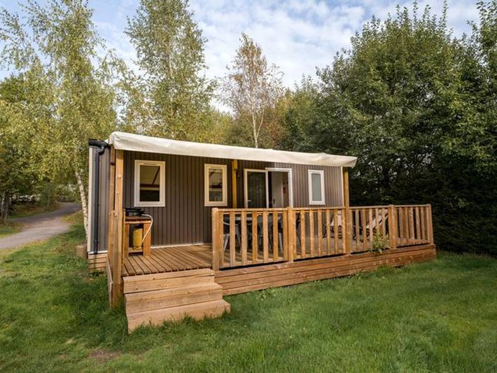 Camping pour 6 personnes, avec terrasse dans les Vosges
