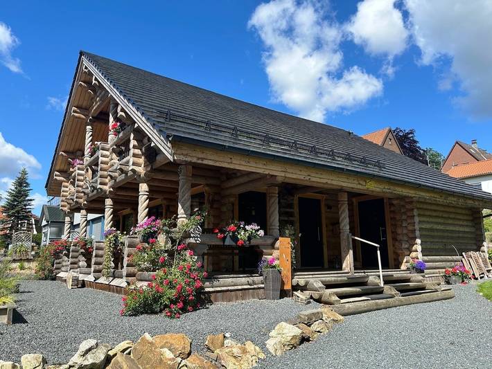 Hütte für 6 Personen, mit Terrasse und Garten im Harz