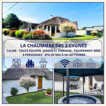 Location de vacances pour 6 personnes, avec jardin et jacuzzi, animaux acceptés à Abbeville