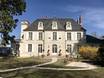 Chambre d’hôte pour 3 personnes, avec vue ainsi que balcon et jardin à Montlouis-sur-Loire
