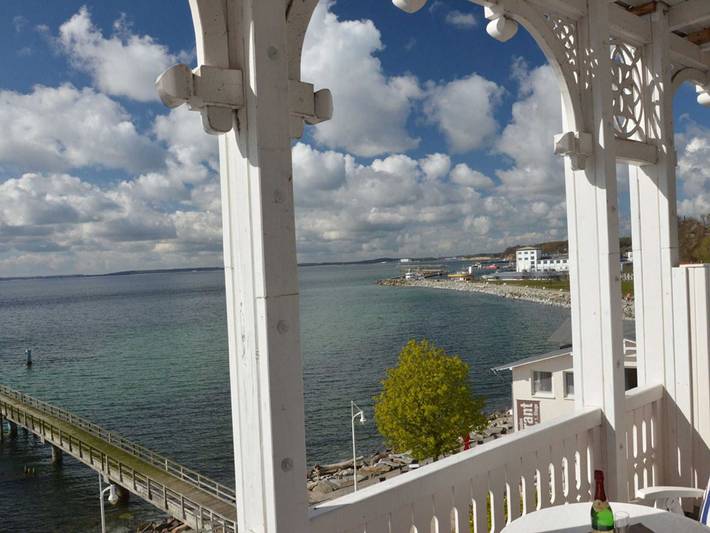 Ferienwohnung für 3 Personen, mit Balkon und Ausblick sowie Seeblick, mit Haustier in Sassnitz - 4