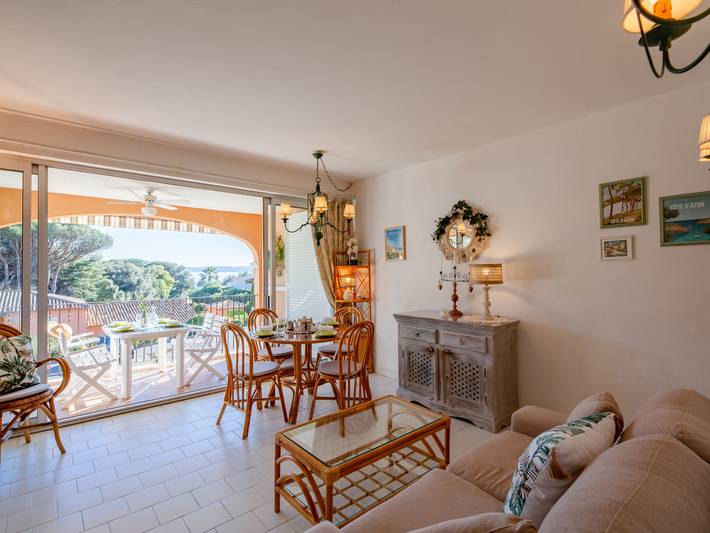 Gîte pour 4 personnes, avec bassin pour enfant ainsi que balcon et jardin dans Plage De La Croisette Sainte Maxime - 4