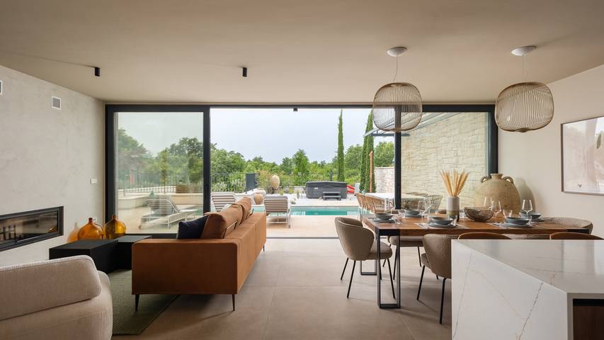 Villa für 6 Personen, mit Sauna und Whirlpool sowie Garten und Terrasse in Porec und Umgebung - 3