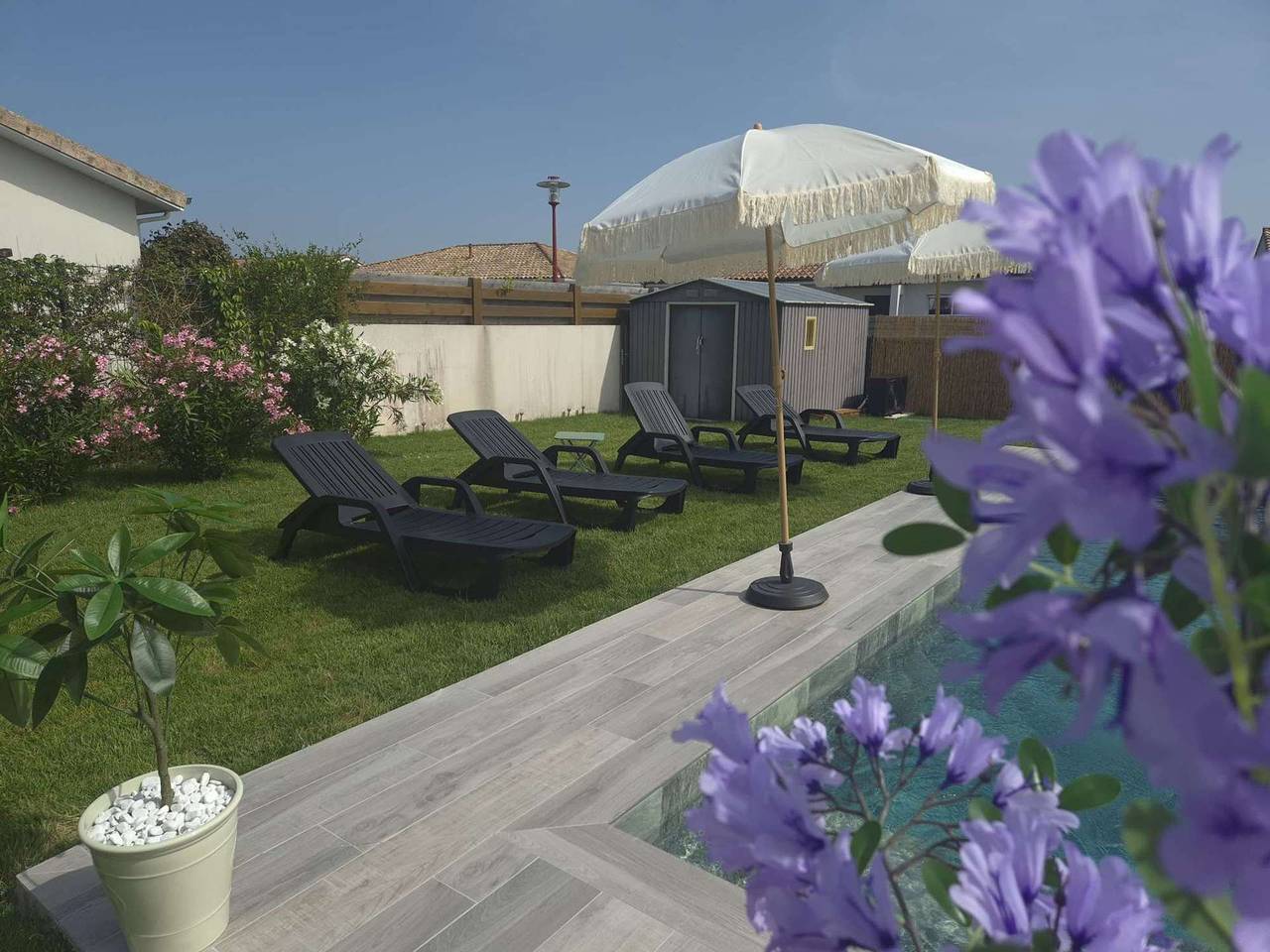 Entire holiday apartment, Maison cosy avec piscine 6 - 8 pers in Parentis-en-Born, Côte d’Argent