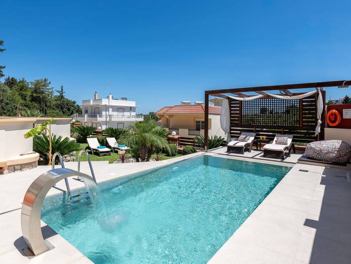 Ferienhaus für 8 Personen, mit Pool und Garten in Koskinou - 2