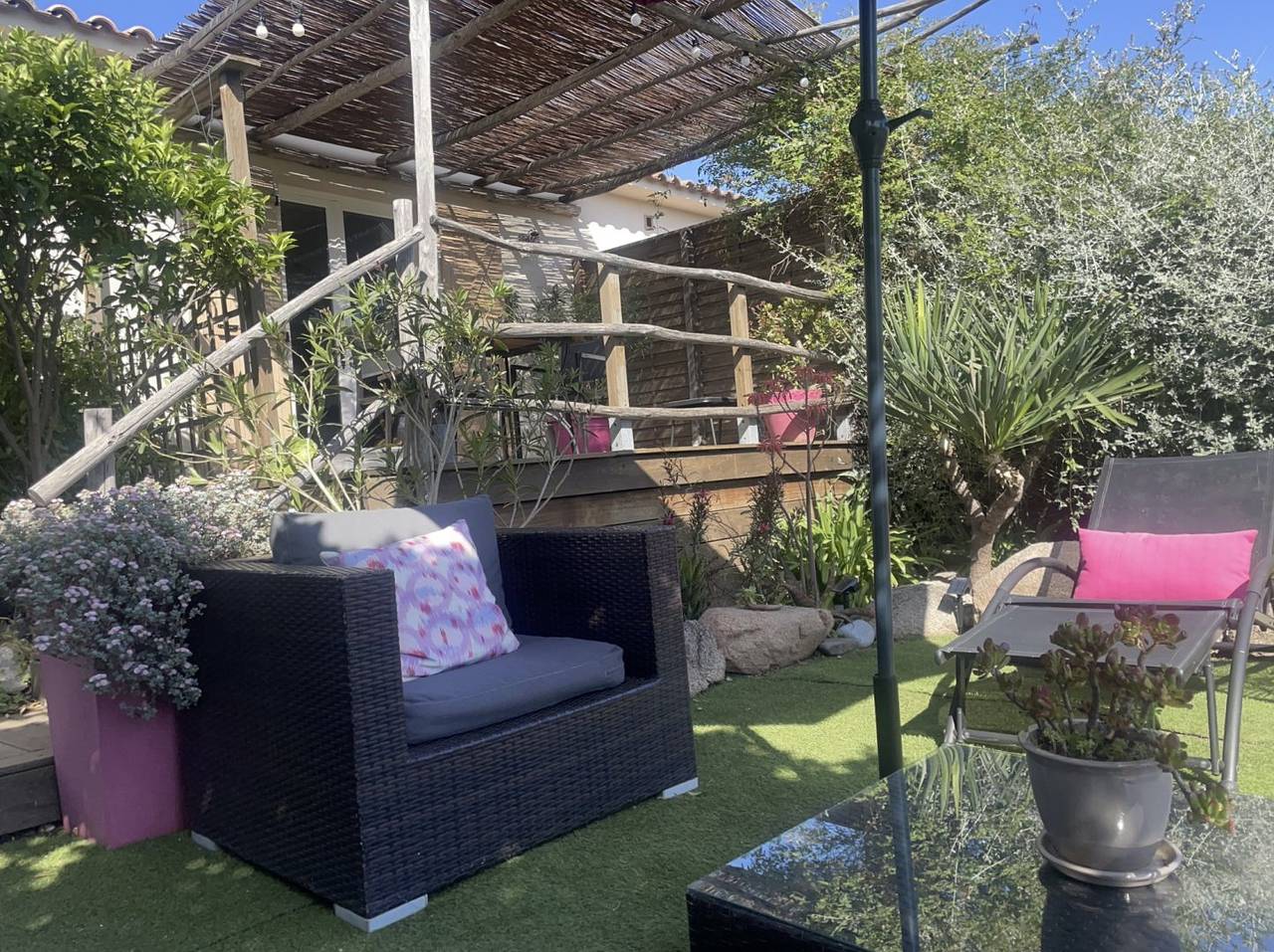 Appartement entier, Location appartement dans villa T2 vue sur mer in Sainte-Lucie de Porto-Vecchio, Zonza