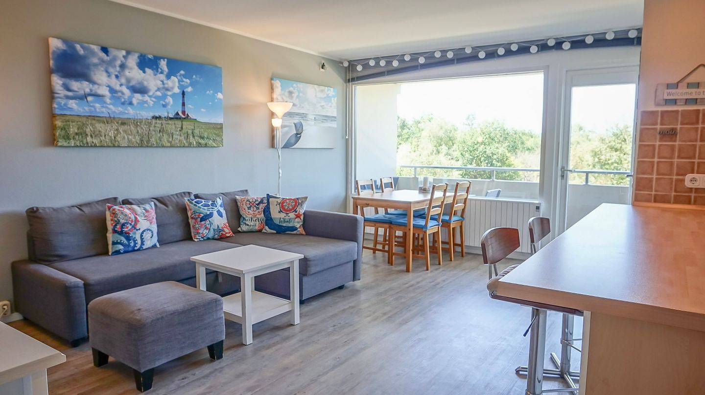 Ganze Wohnung, Appartement "Wolke 9" in St. Peter-Ording für 4 Personen in St. Peter-Bad, St. Peter-Ording