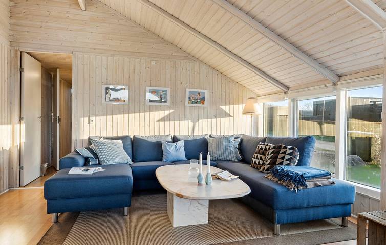 Ferienhaus für 6 Personen, mit Terrasse und Whirlpool sowie Garten und Sauna in As Vig - 4