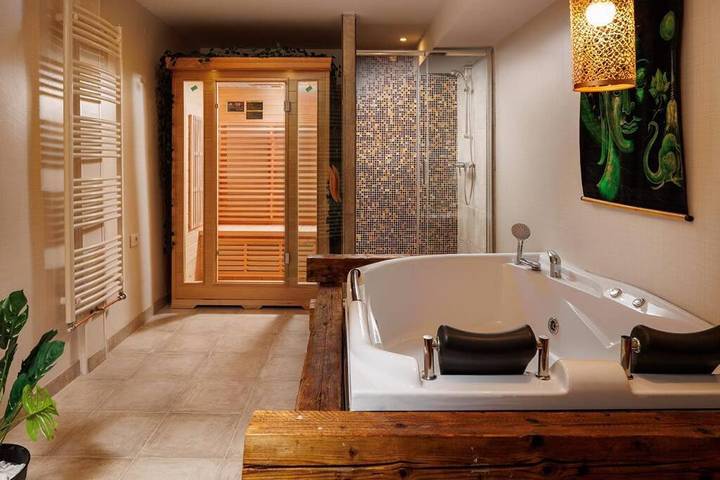 Appartement de vacances pour 4 personnes, avec sauna et jacuzzi
