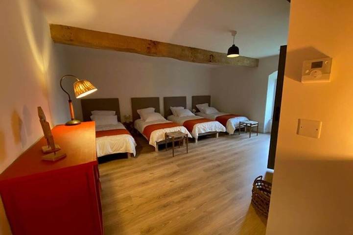 Appartement de vacances pour 12 personnes, animaux acceptés
