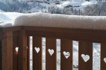 Chalet pour 8 personnes, avec balcon et jardin dans Valmorel