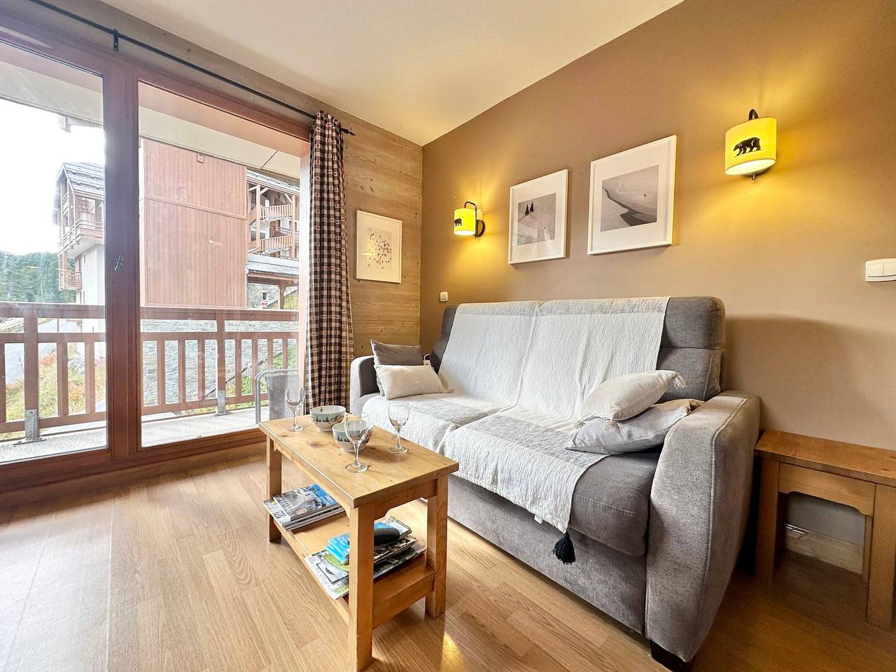 Apartamento entero, T2 en Vars para 5 pers, acceso a pistas in Vars, Briançon region