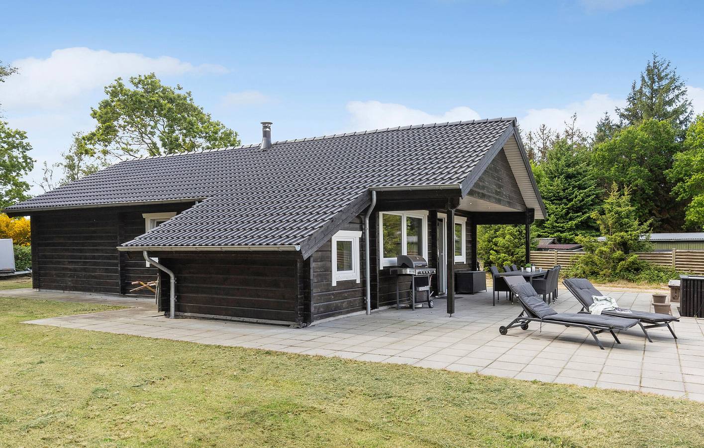 Ferienhaus für 6 Personen mit Terrasse in Lundø, Limfjord in Westjütland
