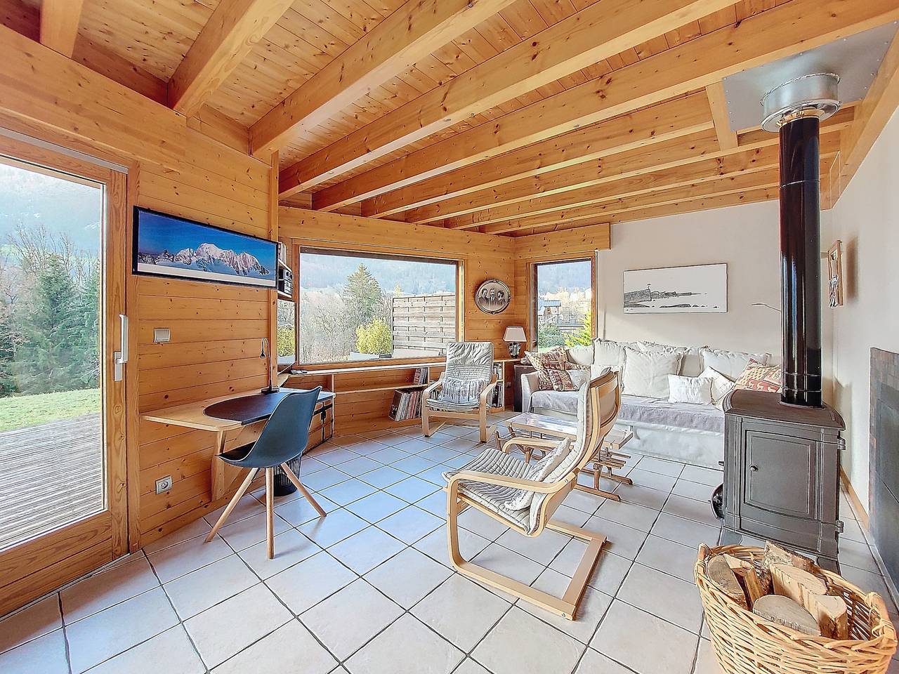 Chalet Morand - 8 Personnes - Lumineux - Wifi - Le Biot - Proche Saint Jean D'Aulps in Le Biot, Thonon-les-Bains und Umgebung