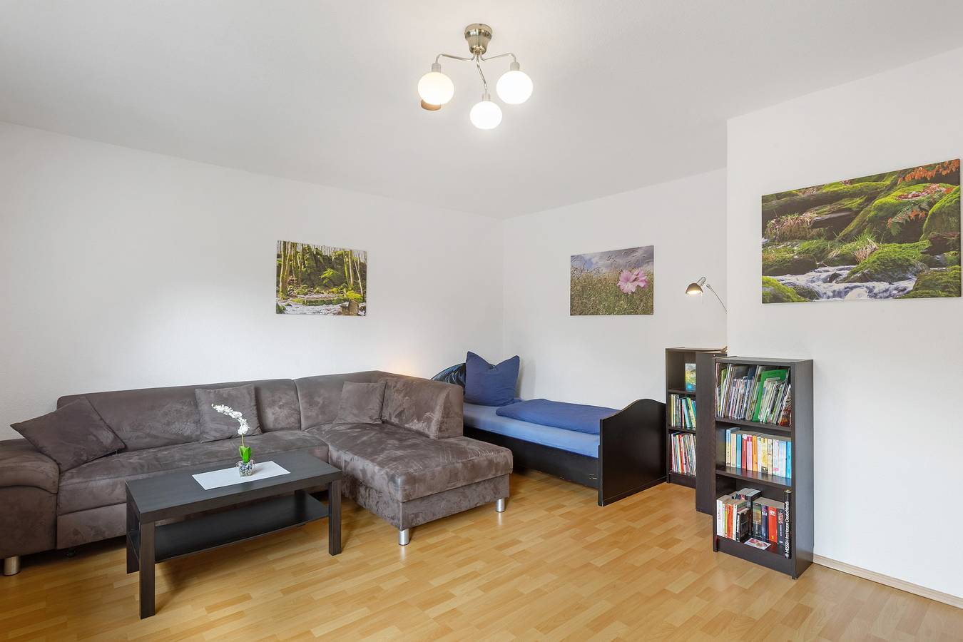 Ganze Wohnung, Ferienwohnung 'Eva' mit privater Terrasse, Gemeinschaftsgarten und Wi-Fi in Grebenhain, Vogelsberg