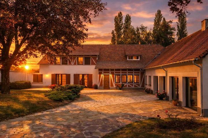 Maison de vacances pour 16 personnes, avec terrasse