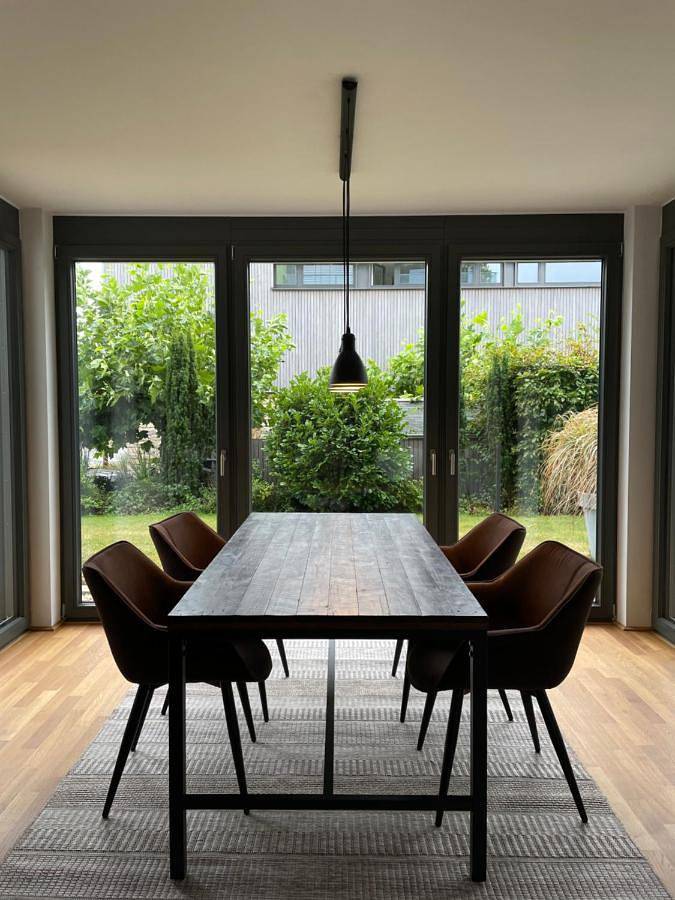 Ferienwohnung für 4 Personen, mit Terrasse und Garten sowie Ausblick in Blaustein