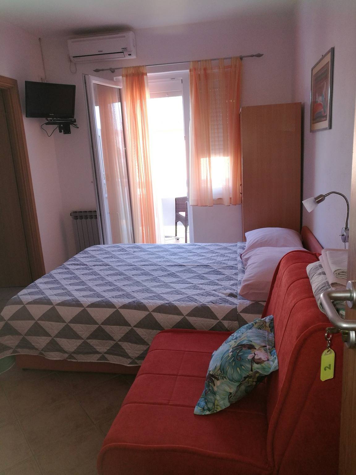 Ganze Wohnung, Studio Appartement mit Balkon Vrsi - Mulo (Zadar) As-17753-a in Mulo, Vrsi