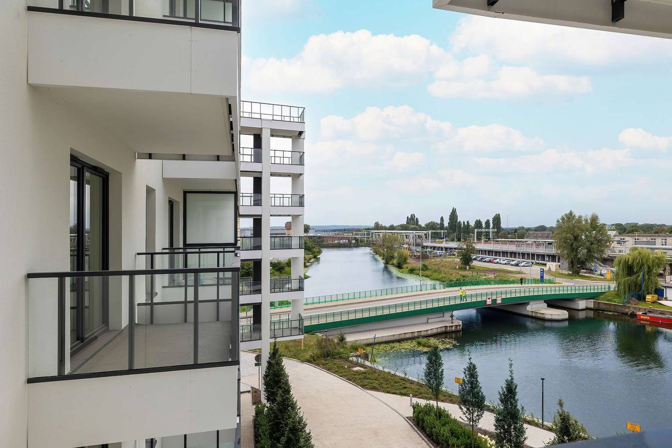 Ganze Wohnung, Ferienwohnung für 5 Personen mit Balkon/Terrasse in Stettin, Polnische Ostsee