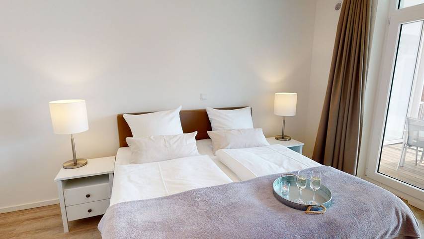 Ferienwohnung für 4 Personen, mit Balkon und Sauna, mit Haustier in Neustadt in Holstein - 2