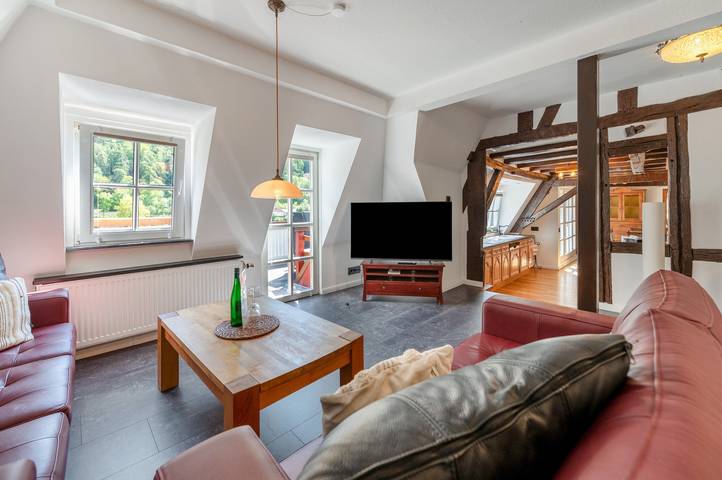 Entire apartment, Top Moselle Apartment: Stunning Panoramic Views in Traben-Trarbach, Bernkastel-Kues region