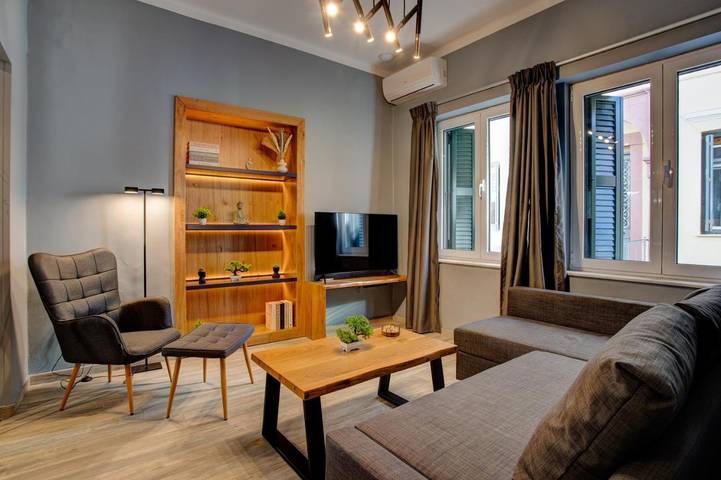 Vakantieappartement voor 4 personen, met terras in Lesbos