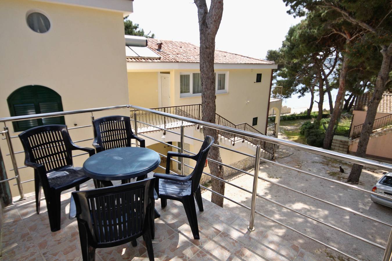 Ganze Wohnung, Two bedroom apartment with terrace and sea view Rogoznica A-3266-a in Rogoznica, Šibenik-Knin