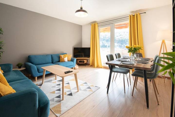 Appartement de vacances pour 6 personnes, avec balcon, animaux acceptés