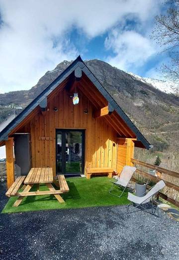 Appartement de vacances pour 2 personnes, avec jardin et vue dans les Hautes-Pyrénées