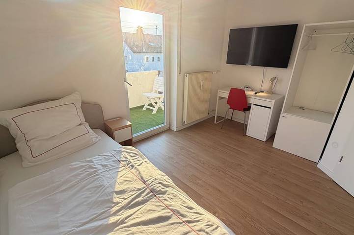 Ferienwohnung für 4 Personen, mit Haustier in Kötz