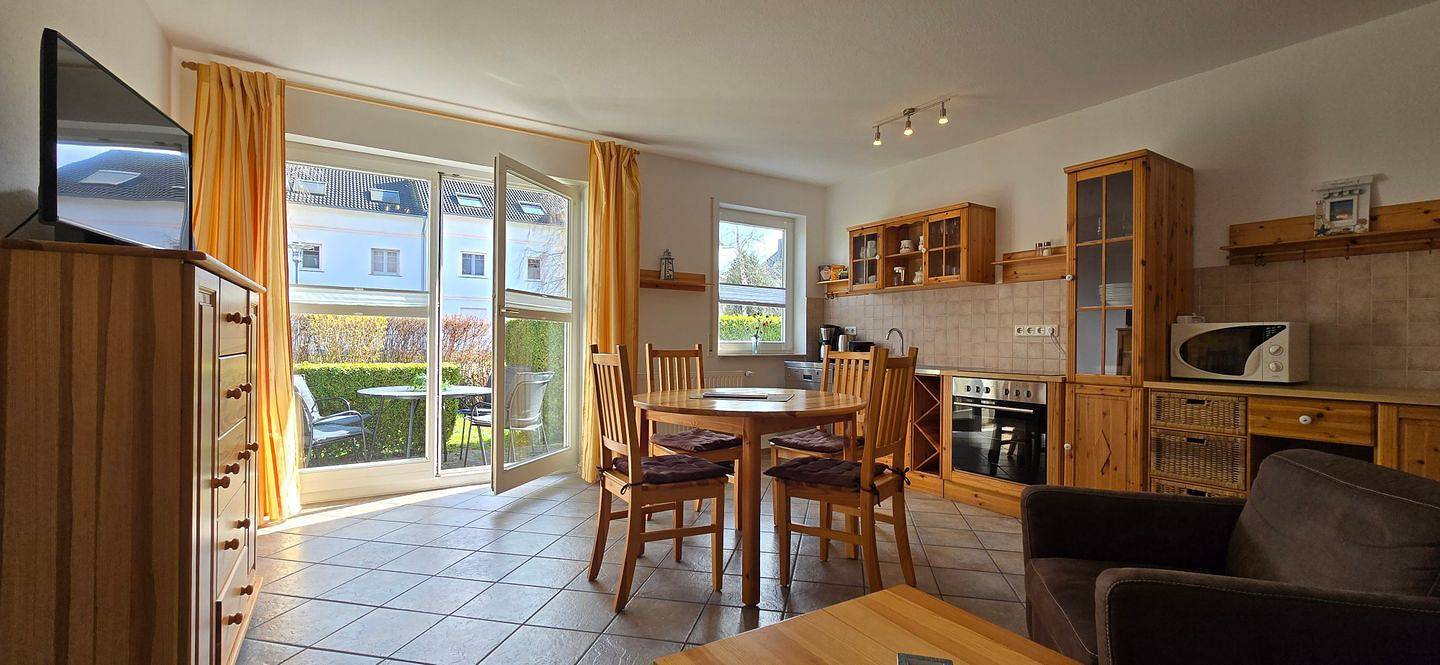 Apartamento entero, Strandnahe 3-Zi-Wohnung im Eg mit Terrasse in Graal-Müritz, Rostock y sus alrededores