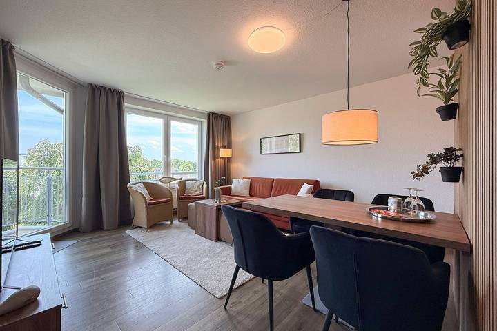 Ferienwohnung für 4 Personen, mit Balkon und Sauna in Cuxhaven