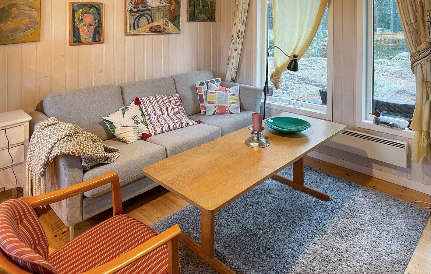 Ganze Ferienwohnung, Ferienwohnung für 2 Personen mit Garten in Blidö