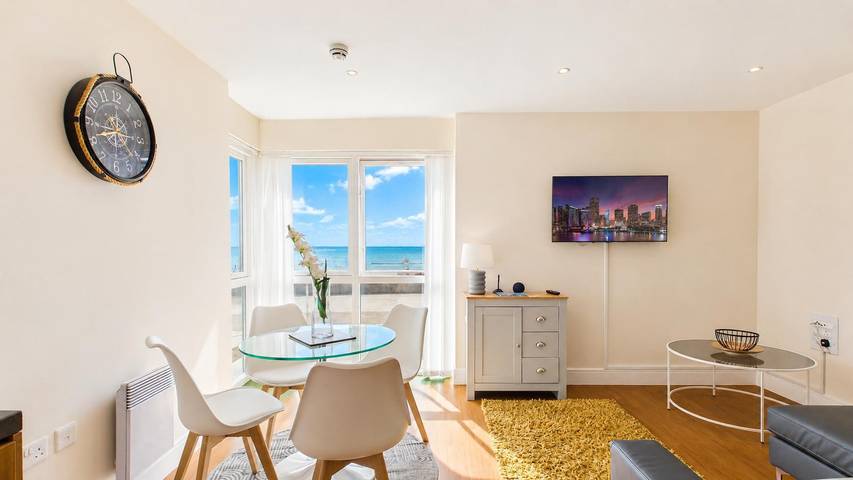 Gîte pour 2 personnes, avec Vue sur l’océan à Swansea