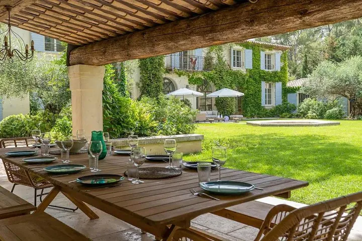 Maison de vacances pour 10 personnes, avec jardin ainsi que terrasse et piscine - 1
