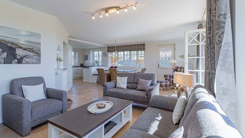 Ferienhaus für 6 Personen, mit Garten in Borgsum - 2