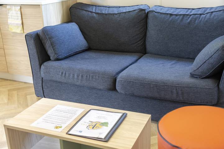 Chalet pour 6 personnes, avec bassin pour enfant ainsi que sauna et jardin, animaux acceptés en Bretagne - 4