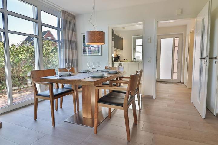 Ferienhaus für 6 Personen, mit Ausblick und Garten auf den Ostfriesische Inseln - 2