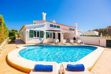 Villa in Es Mercadal, Menorcas Küste für 6 