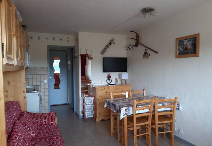 Studio pour 3 personnes, avec balcon