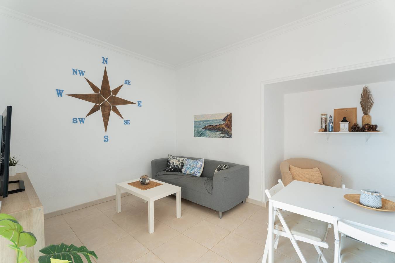 Apartamento entero, Apartamento de vacaciones 'Casa Del Sabio' con vistas al mar, balcón y Wi-Fi in Anaga, Santa Cruz de Tenerife