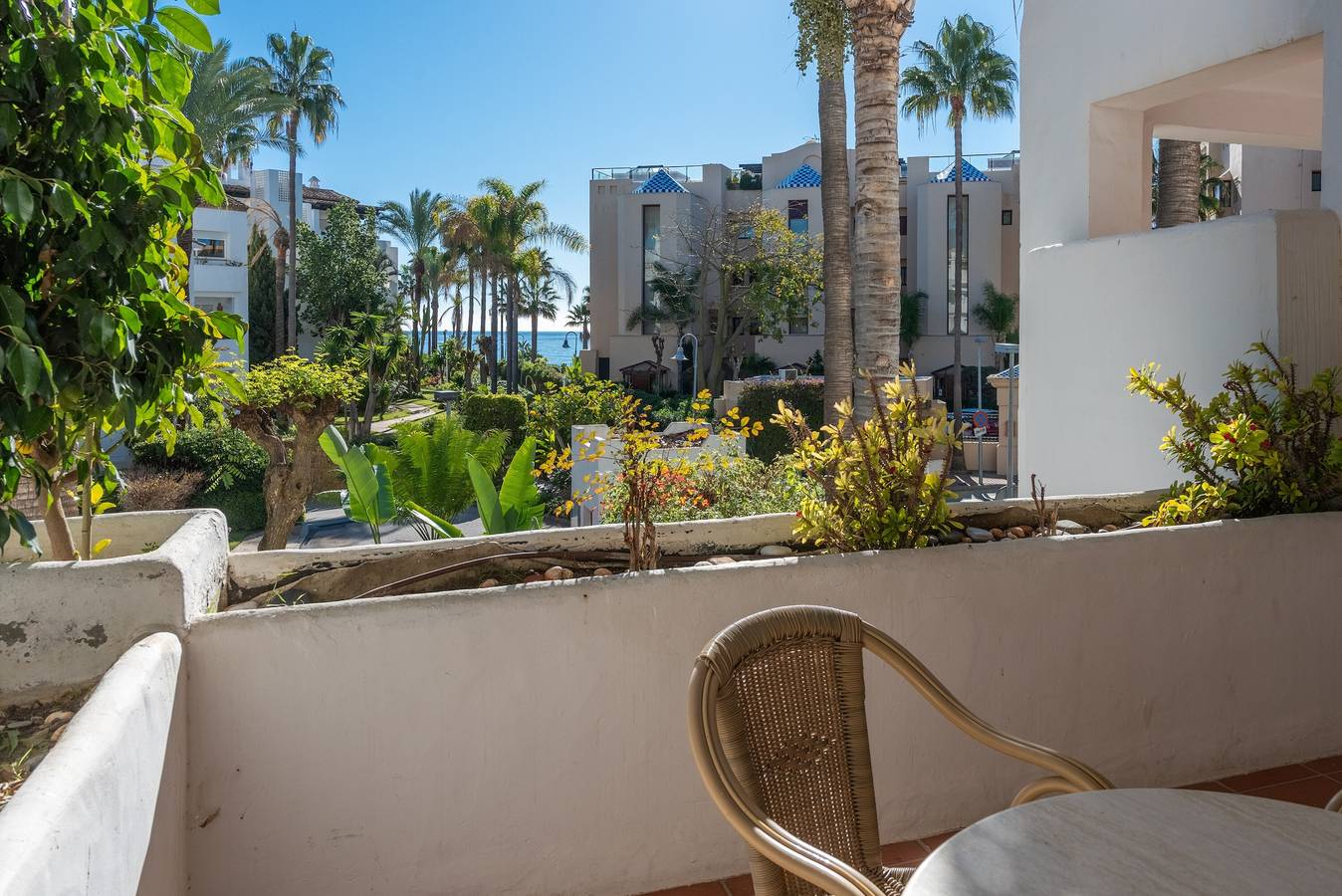 Hel lägenhet, Lägenhet för 5 Personer med trädgård in Vilas de Costalita, Estepona