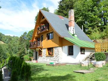 Chalet für 7 Personen, mit Balkon, kinderfreundlich am Riesengebirge