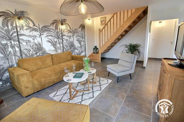 Gîte pour 6 personnes, avec jardin et terrasse