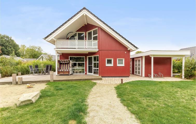 Ferienhaus für 6 Personen, mit Sauna und Terrasse sowie Garten, mit Haustier - 1