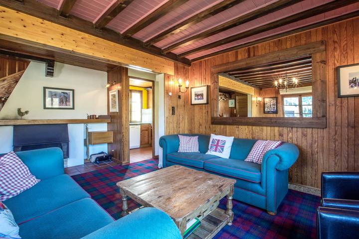 Chalet pour 8 personnes, avec balcon/terrasse, animaux acceptés à La Clusaz - 4