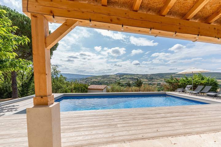 Location de vacances pour 10 personnes, avec terrasse et jardin, animaux acceptés à Limoux - 3