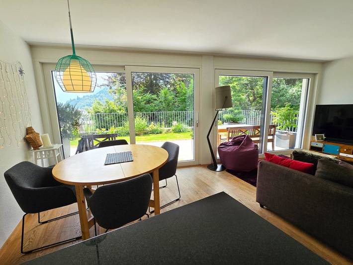 Vakantiewoning voor 4 personen, with Balkon and Terras as well as Tuin in Engelberg