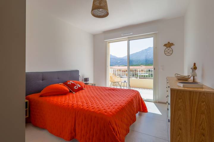 Apartamento entero, Amandula - Appt climatisé vue mer in Sant Ambroggio, Lumio
